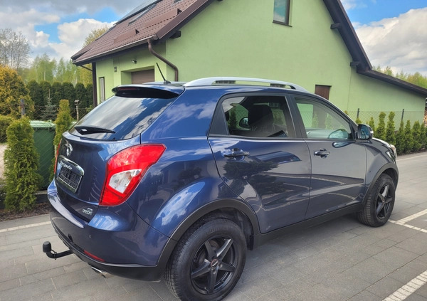 SsangYong Korando cena 33999 przebieg: 82699, rok produkcji 2014 z Skarszewy małe 79